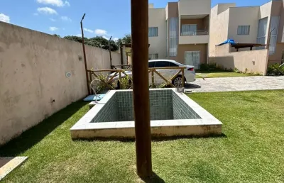 Barra do jacuípe - casa 4 quartos - 100m2 - camaçari - ba