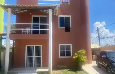 Cód. 126 flamengo casa duplex com cobertura livre de frente pra praia