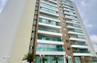 Cód. 298 pituaçu 3/4 com suíte andar alto vista mar no mario cravo