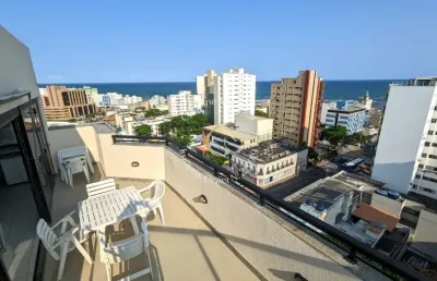 A venda cobertura vista mar  com 5 quartos, 3 suítes na pituba