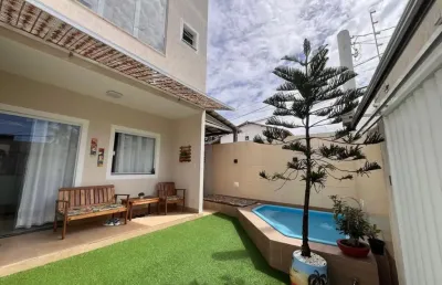 Cód. 277 ipitanga casa com 2 suítes reformada e piscina privativa