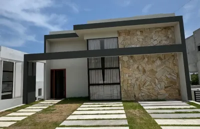 Casa em condomínio fechado à venda no Monte Gordo, Camaçari 