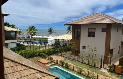Casa duplex a venda de 4 suítes com vista mar com 200m² e 2 garagens em itacimirim