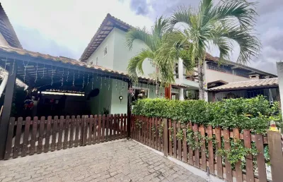 Cód. 263 lauro casa com 3/4 sendo um suíte e 2 vagas no portão do sol