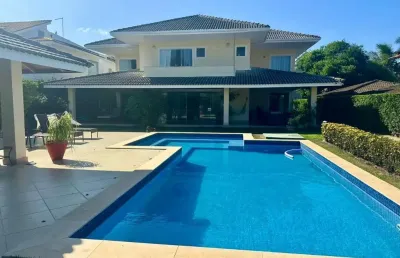 Casa em condomínio fechado com 5 quartos à venda na Rua João Marques Oliveira, Buraquinho, Lauro de Freitas
