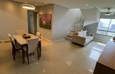 Cód. 455/3185 armação cobertura 4/4 com suíte e piscina privativa