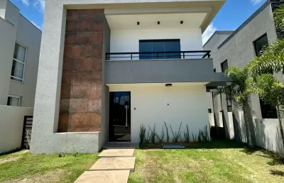 Casa em condomínio fechado com 4 quartos para alugar na Rua Sucupió, Catu de Abrantes, Camaçari