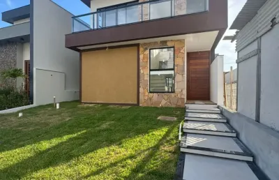 Casa em condomínio fechado com 4 quartos à venda na Rua Sucupió, Catu de Abrantes, Camaçari