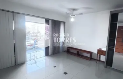 Apartamento studio a venda de 40m² com varanda, vista mar e garagem na pituba