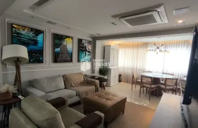 Apartamento cobertura duplex a venda de 1/4 porteira fechada e 2 garagens em alphaville