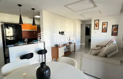 Apartamento a venda de 2/4 com varanda e 1 garagem no cond. arboris residence em buraquinho