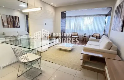 Apartamento locação de 1/4, mobiliado, varanda e garagem no alphaville salvador