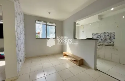 Apartamento a venda de 2/4, nascente e 1 garagem em lauro de freitas