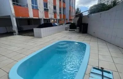 Cód. 588 pernambues cobertura 3/4 com dependência e sala de tv