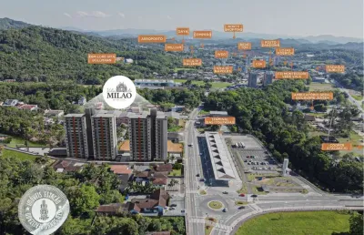 Apartamento com 2 quartos à venda no itoupava central, blumenau , 47 m2 por r$ 284.000