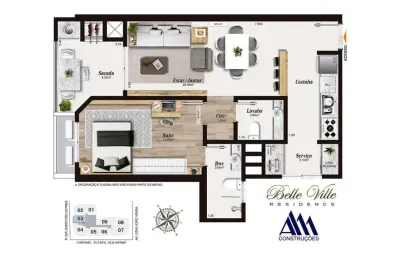 Apartamento com 2 quartos à venda na Rua Coronel Eleseu Guilherme, 299, Campinas, São José