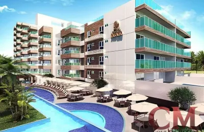 Apartamento com 2 quartos à venda na aureanita guimarães siqueira, 32, ponta de campina, cabedelo por r$ 1.063.567