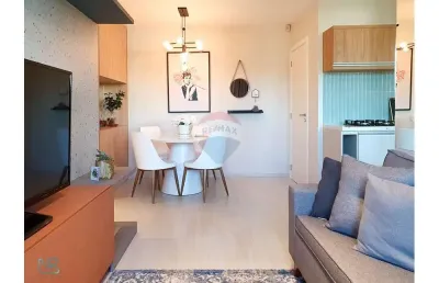 Apartamento de 2 dormitórios com sacada e churrasqueira, próximo ao shopping gravataí