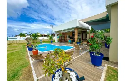 Casa em condomínio fechado com 4 quartos à venda na Condomínio Jacuipe Country, 01, Barra do Jacuípe, Camaçari
