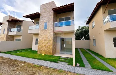 Casa em condomínio fechado com 3 quartos à venda na Rua Milao, 22, Jauá, Camaçari