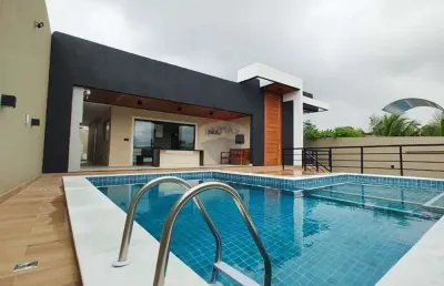 Casa em condomínio fechado com 4 quartos à venda na Cond. Enseada Do Jacuípe, 14, Barra do Jacuípe, Camaçari