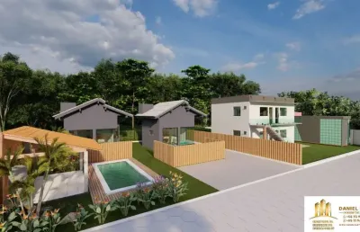 Casa em condomínio fechado com 1 quarto à venda na bairro arraial d'ajuda (toco branco), 8310, arraial d´ajuda, porto seguro, 54 m2 por r$ 310.000