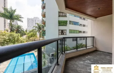 Apartamento com 4 quartos à venda na avenida moema, 1, moema, são paulo, 178 m2 por r$ 1.650.000