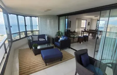 Apartamento 4 quartos para venda em salvador, ondina, 4 dormitórios, 4 suítes, 6 banheiros, 5 vagas