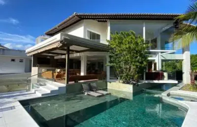 Casa em condomínio para venda em camaçari, catu de abrantes (abrantes), 4 dormitórios, 4 suítes, 5 banheiros, 6 vagas