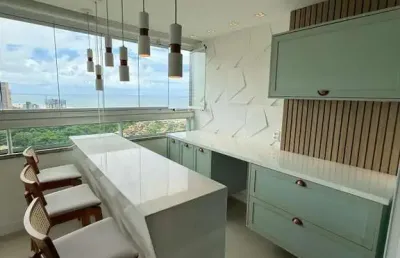 Apartamento 4 quartos para venda em salvador, patamares, 4 dormitórios, 4 suítes, 6 banheiros, 3 vagas