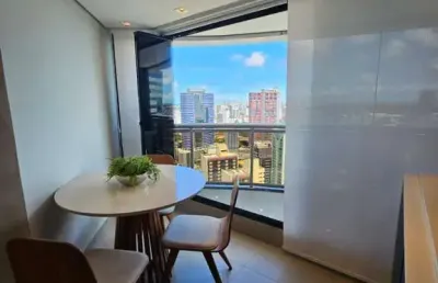 Apartamento 1 quarto para venda em salvador, caminho das árvores, 1 dormitório, 1 suíte, 1 banheiro, 1 vaga