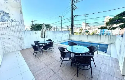 Cobertura para venda em salvador, pituba, 3 dormitórios, 1 suíte, 3 banheiros, 2 vagas