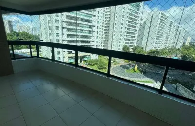 Apartamento 3 quartos para venda em salvador, alphaville i, 3 dormitórios, 2 suítes, 3 banheiros, 2 vagas