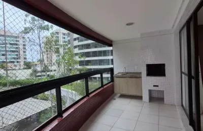 Apartamento 3 quartos para venda em salvador, alphaville i, 3 dormitórios, 2 suítes, 3 banheiros, 2 vagas