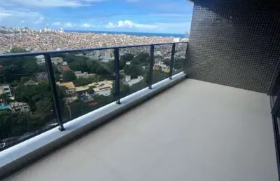 Apartamento 3 quartos para venda em salvador, horto florestal, 3 dormitórios, 3 suítes, 4 banheiros, 3 vagas