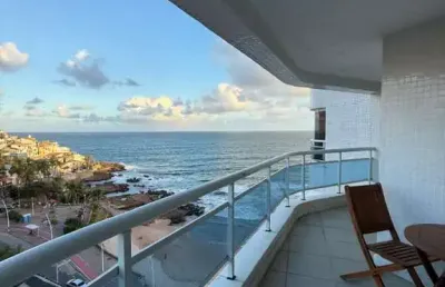 Apartamento 1 quarto para venda em salvador, ondina, 2 dormitórios, 1 suíte, 1 banheiro, 1 vaga