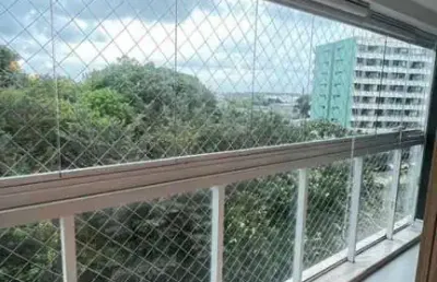 Apartamento 3 quartos para venda em salvador, alphaville i, 3 dormitórios, 1 suíte, 2 banheiros, 2 vagas