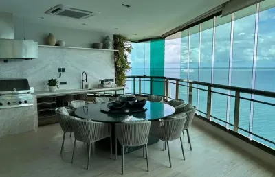 Apartamento 4 quartos para venda em salvador, vitória, 4 dormitórios, 4 suítes, 7 banheiros, 6 vagas