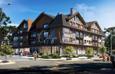 Apartamento com 2 quartos à venda na Avenida Das Hortênsias, Centro, Gramado