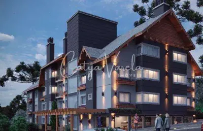Apartamento com 1 quarto à venda na Rua Porto Alegre, Moura, Gramado
