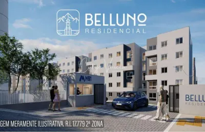 Apartamento com 2 quartos à venda na rua ana dal alba, ana rech, caxias do sul, 44 m2 por r$ 195.990