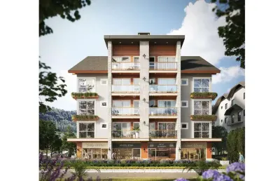 Apartamento com 2 quartos à venda na Rua Leopoldo Tissot, Várzea Grande, Gramado
