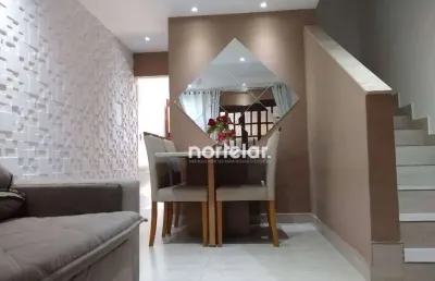 Sobrado com 3 dormitórios à venda, 120 m² por r$ 600.000,00 - conjunto residencial vista verde - são paulo/sp