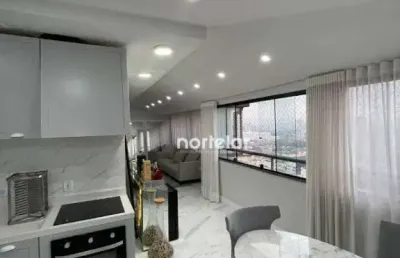 Apartamento duplex com 3 dormitórios à venda, 152 m² por r$ 1.449.000,00 - santa cecília - são paulo/sp