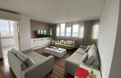 Apartamento com 2 dormitórios para alugar, 127 m² por r$ 14.745,00/mês - vila ipojuca - são paulo/sp