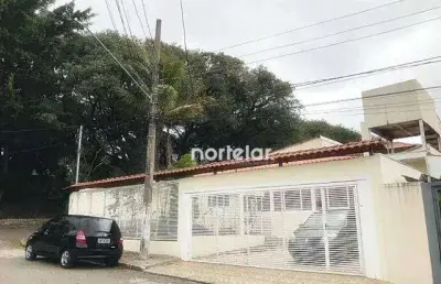 Casa  térrea  com 4 dormitórios à venda, 300 m² - parque continental - são paulo/sp.