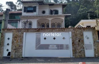 Sobrado a venda no centro de ribeirão pires ,4 quarto ,3 suite 4 vaga ,piscina