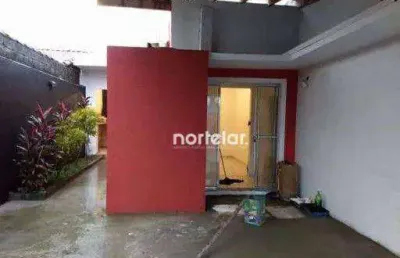 Casa com 1 dormitório à venda, 150 m² por r$ 180.000,00 - luíza mar mirim - itanhaém/sp