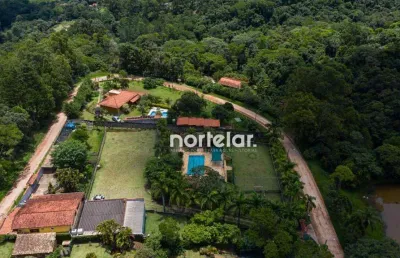 Chácara com 3 dormitórios à venda, 5000 m² por r$ 3.399.000,00 - recanto dos palmares - atibaia/sp