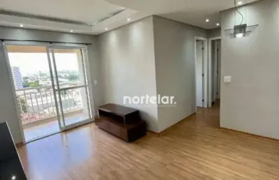 Apartamento a venda 57m² 2 quarto 2 banheiro 1 vaga fixa, lazer completo, mobiliado condominio terraço do campestre.